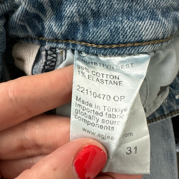 Adriano Goldschmeid Denim Shorts Size 31 - Picture 5 of 5